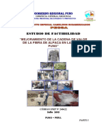 Cadena de Fibra - Region de Puno PDF