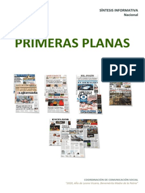 Portadas Nacionales | PDF