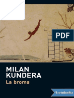 La broma - Milan Kundera
