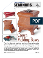 WoodPlans Online - Crown Molding Boxes