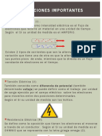 Definiciones Importantescorriente Electrica