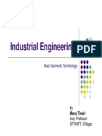 Industrial Engineering Basic Garments Terminology Explained