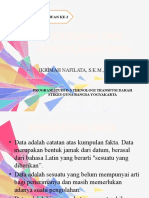 Pertemuan 2-Penyajian Dan Pengolahan Data