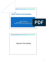 CSC-210 Lecture 04-Operator Overloading