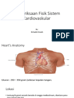 Pemeriksaan Fisik Sistem Kardiovaskuler PDF