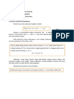 Kelompok - 3 (Sifat Polinomial)