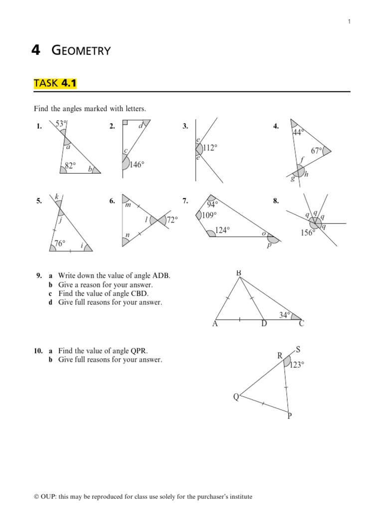 Hw Chapter 4 Pdf Pdf Triangle Area
