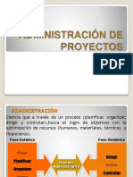 Administración de Proyectos Resumen