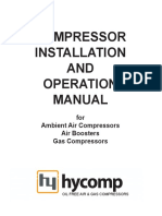 FR 020 007 Compressor Installation and Operation Manual Rev. 0