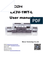 Wecon LX3V-1WT-L User Manual