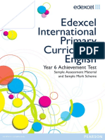 International Primary Curriculum SAM English Booklet 2012 PDF