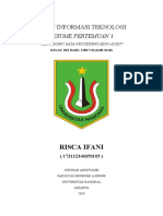 Resume Audit - Pertemuan 1