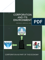 Corporation and Its Environment