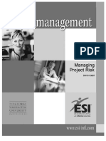 p03 Managing Project Risk