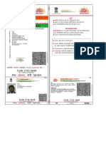 Wasim Aadhar Card PDF
