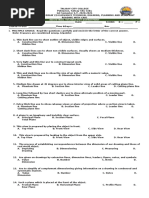 Prelim Exam Draw 213 Alther A. Dabon