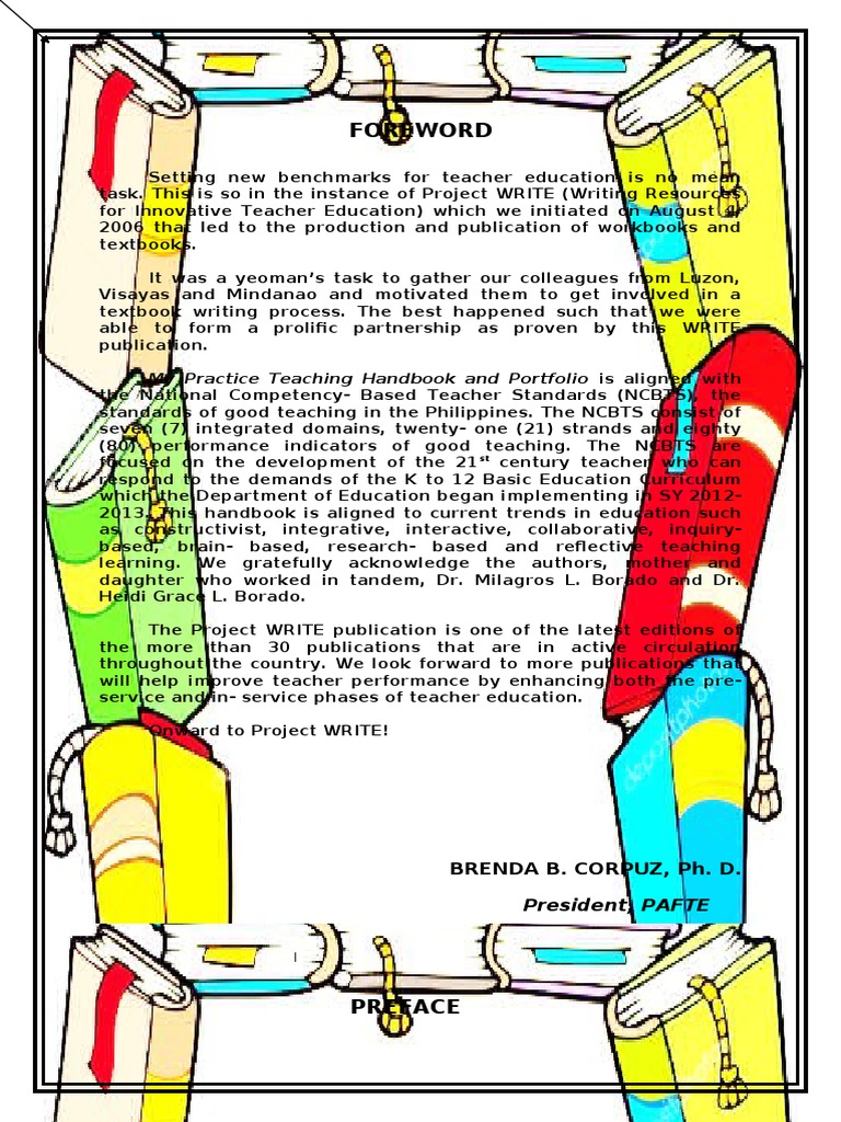 Preparing Future Teachers A Practice Teaching Handbook And Portfolio