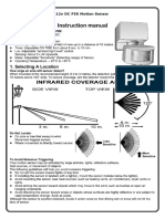 12v PIR Sensor Manual