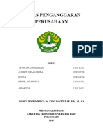 ANGGARAN PENJUALAN PERUSAHAAN KECAP SEHAT