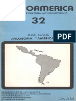 Gaos - Filosofía Americana (UNAM, 1979)