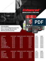 Enhanced Labs Wholesale Pricing