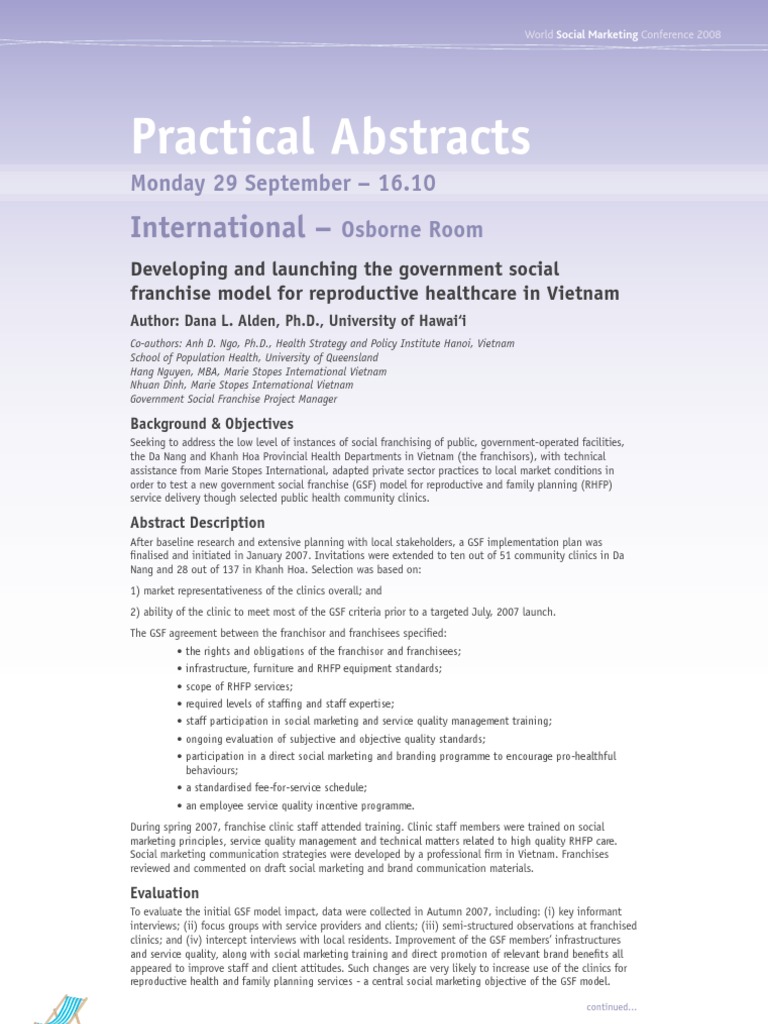 Practical Abstracts: International | PDF | Market Segmentation | Carbon ...
