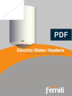 Water Heater Technical Details