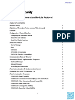 GE Security Automation Module Protocol