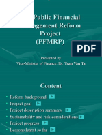 The Public Financial Management Reform Project (PFMRP)