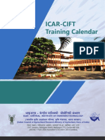 ICAR-CIFT Training Calendar
