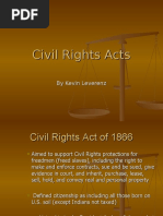 Civil Rights Acts PPT Presentation