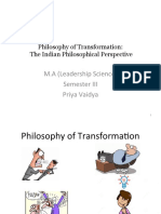 Philosophy of Transformation