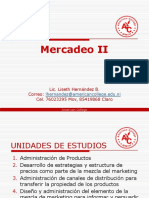 Unidad I Mercadeo II PDF