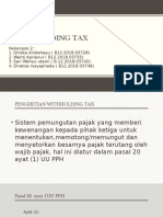Withholding Tax Pajak