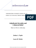 Adjudicated Juveniles and Collateral Relief