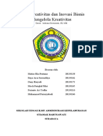 Tugas Makalah Kreativitas Dan Inovasi Bisnis Studi Kasus Tela-Tela