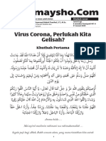 Khutbah Jumat Virus Corona Bagaimana Muslim Menyikapinya PDF