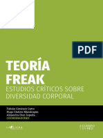 Teoria Freak. Estudios Criticos Sobre Di PDF