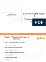Chapter 2 Variables Data Types Constants