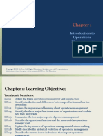 Chapter 1 Introduction To Operations Management