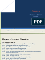 Chapter 4 Product and Service Design