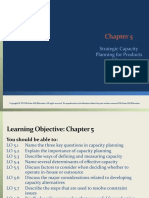 Chapter 5 Strategic Capacity Planning For Products and Services