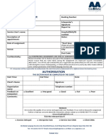 Interpreter Job Sheet Details