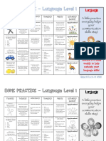 Language Calendar Level 1 PDF