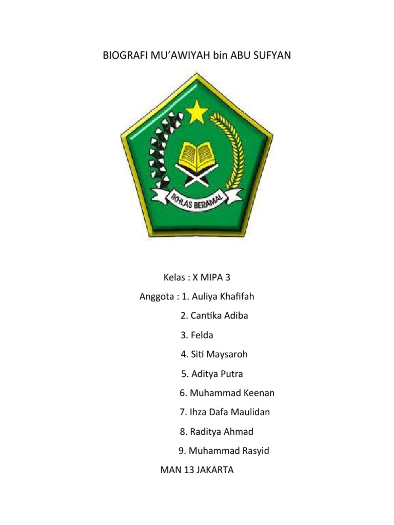 BIOGRAFI Abu Sufyan PDF