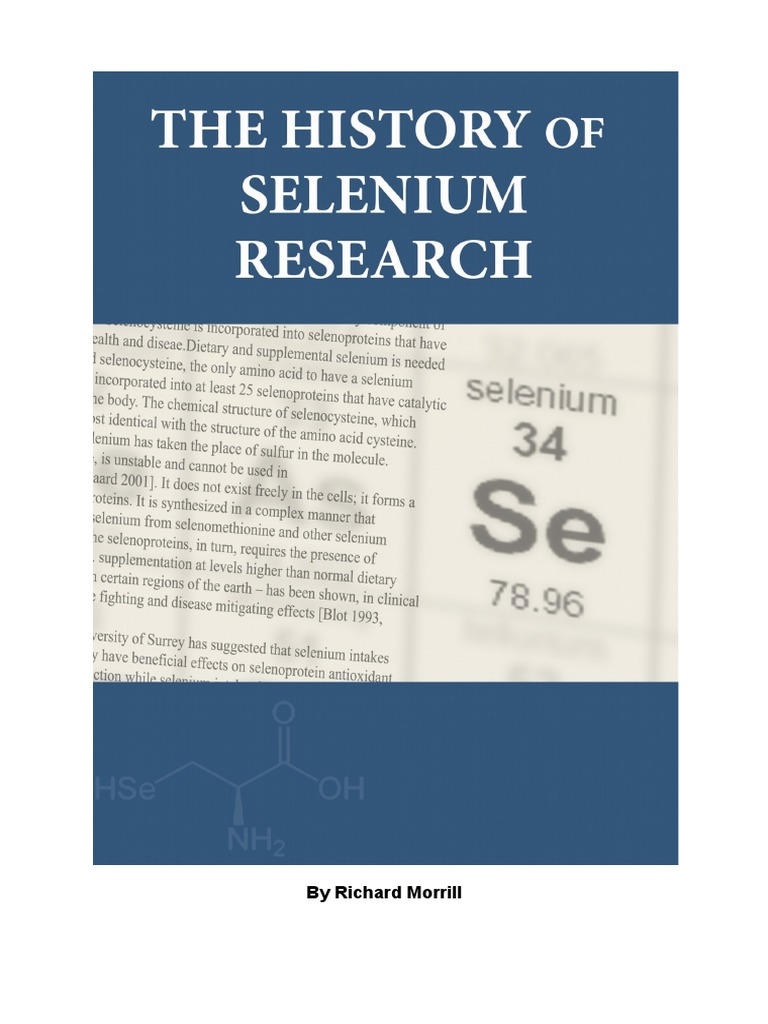 History of Selenium Research 15 Jan 20174 PDF PDF Selenium