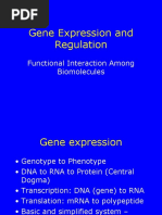 Gene Expression Regulation Overview | PDF | Regulation Of Gene ...