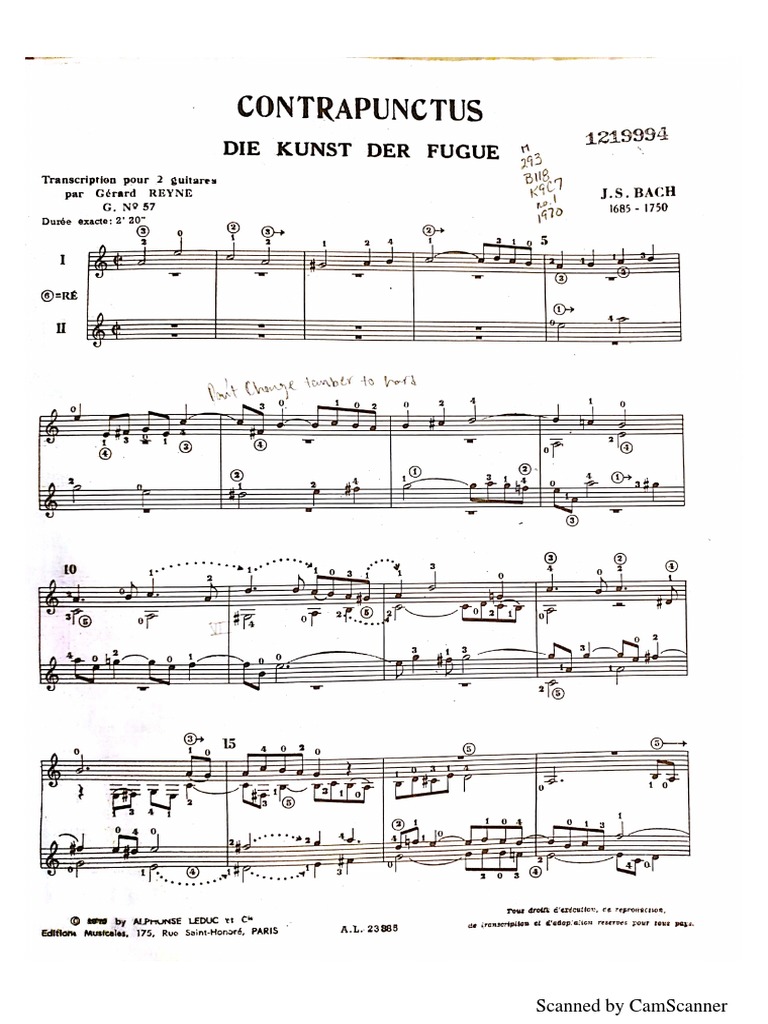 Bach Art Of Fugue 1 Pdf
