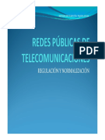 REDES PÚBLICAS DE TELECOMUNICACIONES