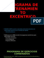 Programa de Entrenamiento Excéntrico